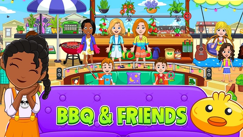 我的城市：睡衣派对v1.3.452截图5