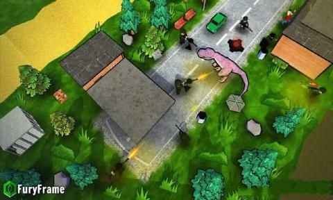 恐龙逃生城市破坏付费解锁版v1.7截图2