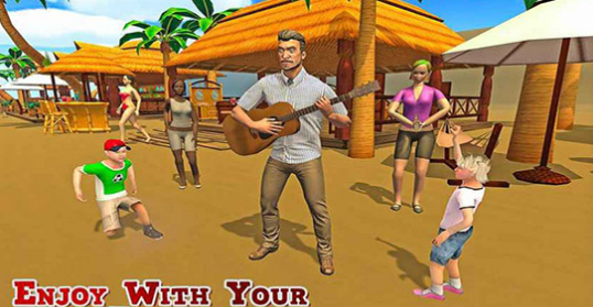 虚拟幸福的家庭：度假野营v1.8截图1