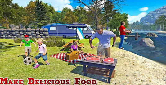 虚拟幸福的家庭：度假野营v1.8截图2