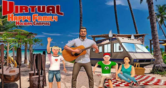 虚拟幸福的家庭：度假野营v1.8截图4