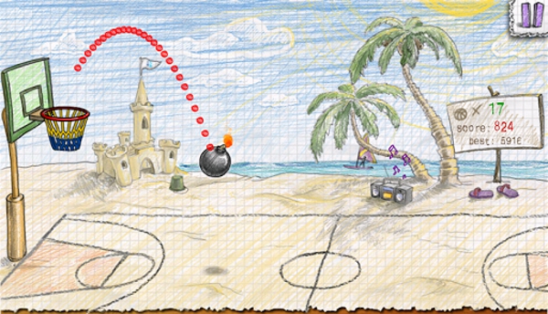 涂鸦篮球2v1.4.10截图2