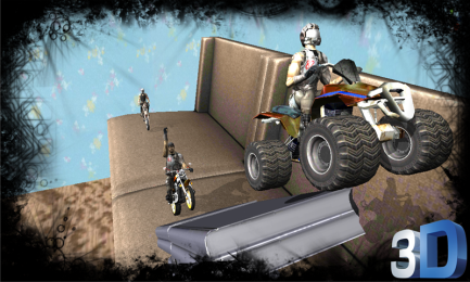 自行车赛车3Dv1.8截图1