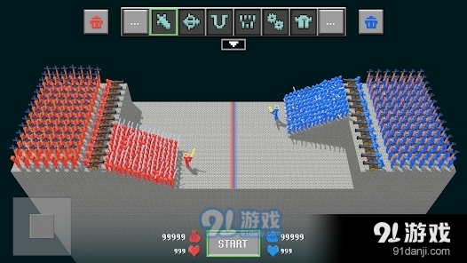 块状布娃娃之战手机版v3.8截图1