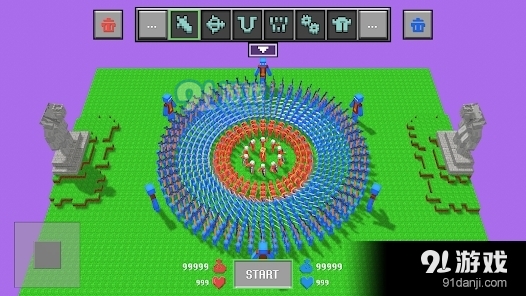 块状布娃娃之战手机版v3.8截图3