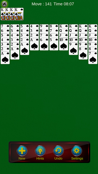 蜘蛛纸牌单机版v6截图3