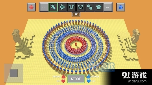 块状布娃娃之战手机版v3.8截图2