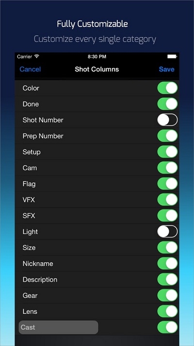 ShotListerv3.9.12截图2