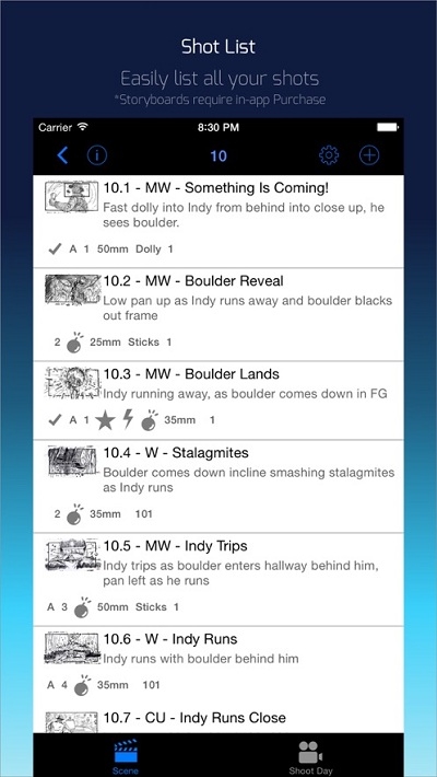 ShotListerv3.9.12截图5