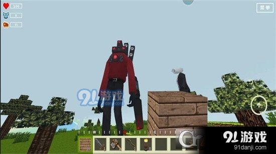 我的像素模拟世界像素电视人v1.6截图1