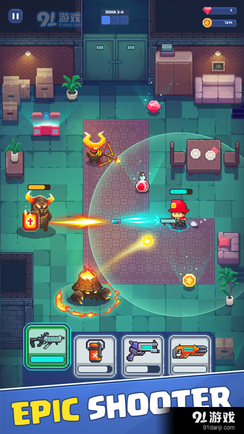 消防员像素射击游戏v0.1.6截图5