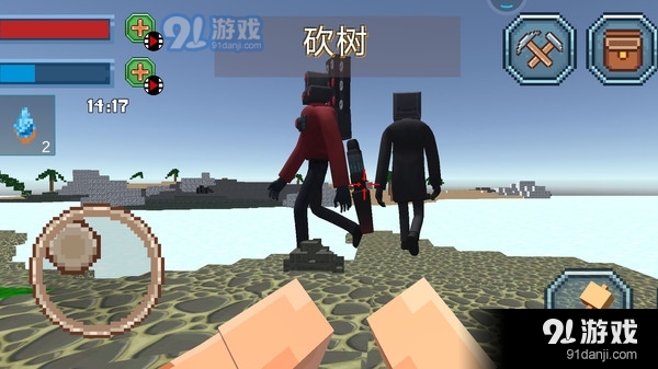 像素建造日记-监控人大战音响人v1.6截图1