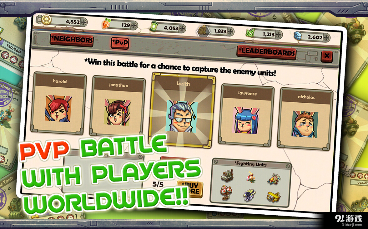 兔子帝国:全面战争v1.3.6截图1