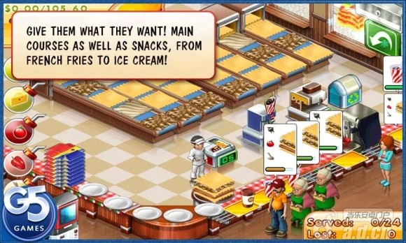 超级汉堡店3无限金币版v1.7截图2