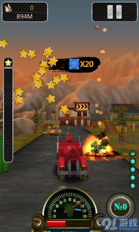 3D暴力飞车v3.0.3截图1