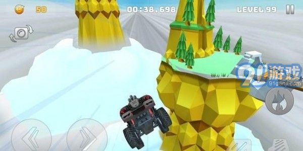 爬山汽车特技极限v1.7截图1