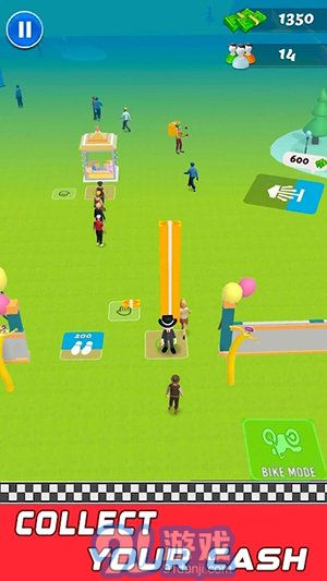 Bike Taxi - Theme Park Tycoonv3.4截图2