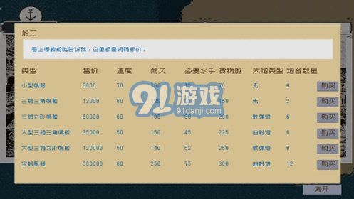 alfa的航海大时代v1.9截图3