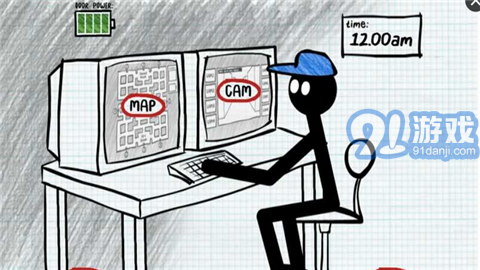 火柴人的五夜生存v1.6截图1