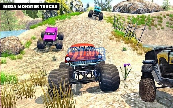 艰难的怪物卡车越野驾驶模拟器v1.7截图3