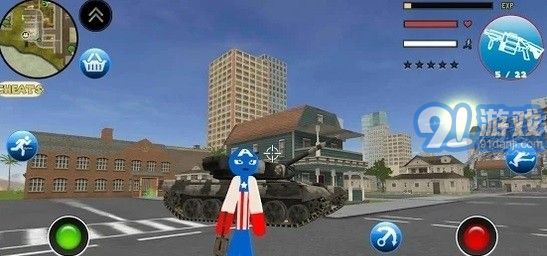 火柴人队长绳索英雄v7.0.8截图3