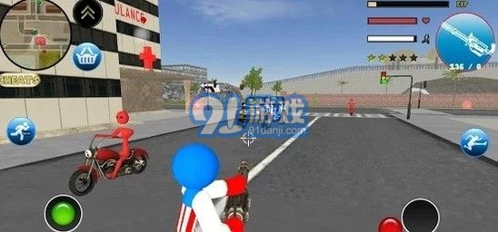 火柴人队长绳索英雄v7.0.8截图4