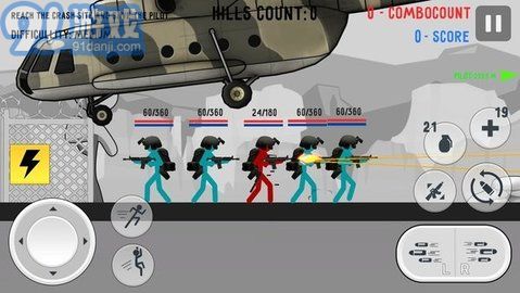 火柴人战争打击(Stickman Warfare Battle Strike)v8截图2
