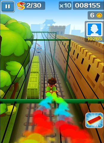 地铁跑酷北京版v3.30.1v3.30.5截图2