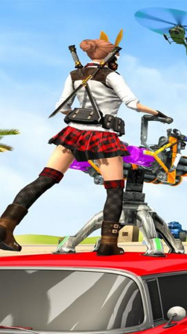 反恐女精英绝地吃鸡手机版v1.3截图1