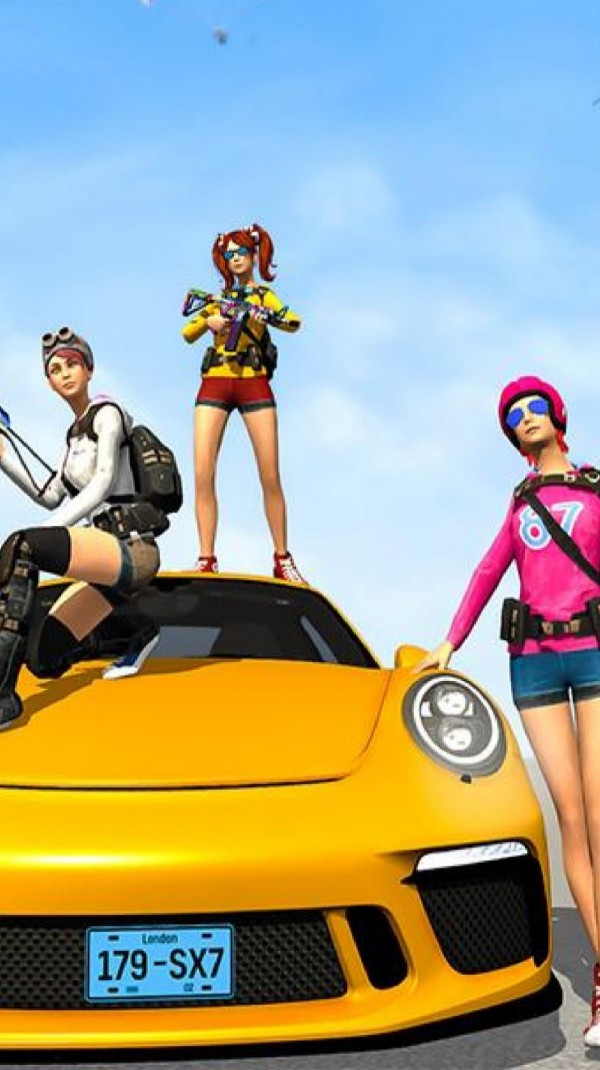 反恐女精英绝地吃鸡手机版v1.3截图2