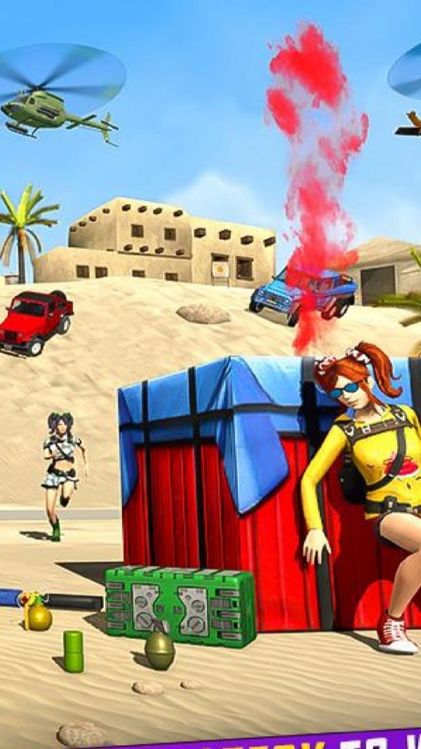 反恐女精英绝地吃鸡手机版v1.3截图3