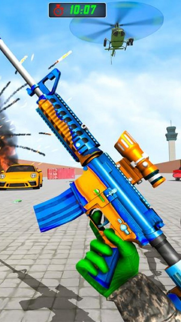 反恐女精英绝地吃鸡手机版v1.3截图4