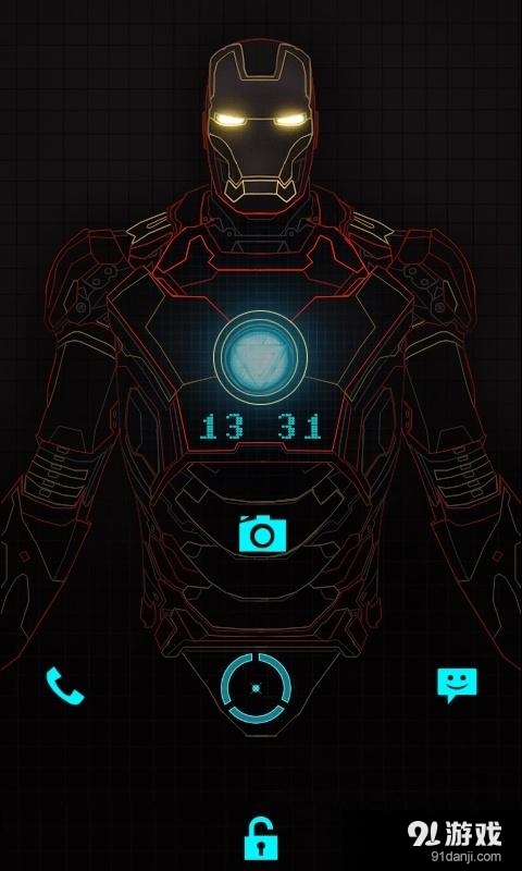 钢铁侠激光锁屏v5.9截图3