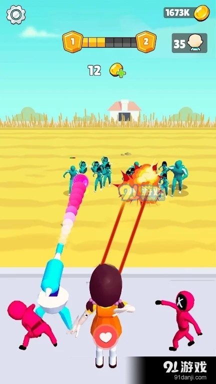 鱿鱼守卫人群v1.0.8截图2