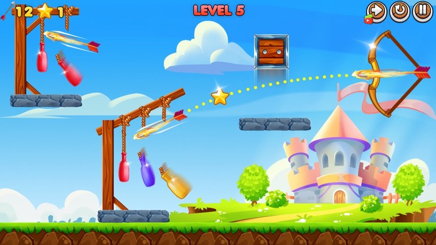 射箭游戏瓶射击v2.7截图2