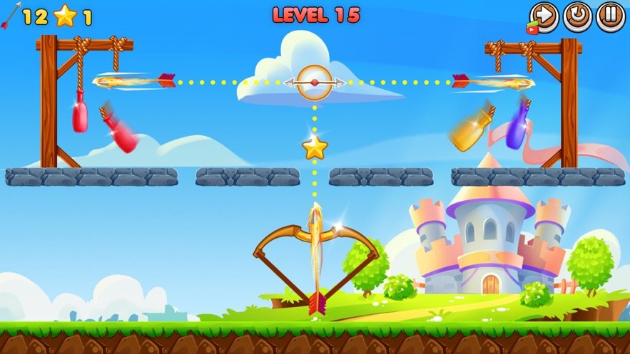 射箭游戏瓶射击v2.7截图3