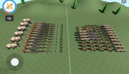 动物史诗般的战斗模拟器v1.11截图3