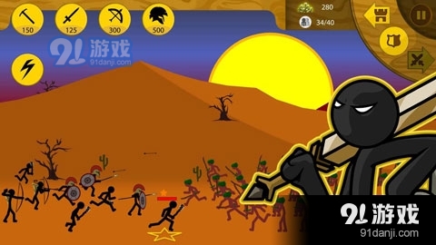 火柴人战争免广告版无限钻石版v1.0.6截图4