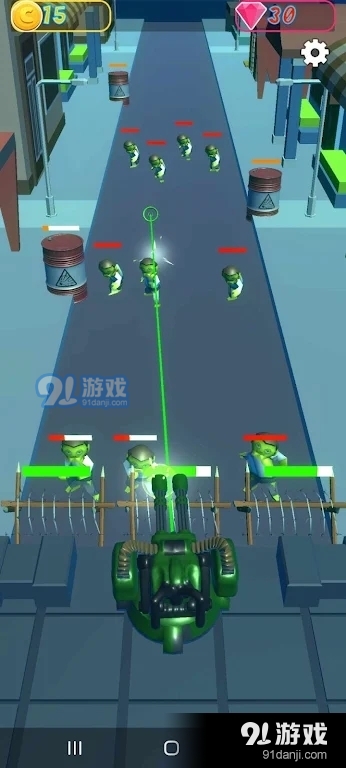 城市僵尸保卫战争v0.7截图1