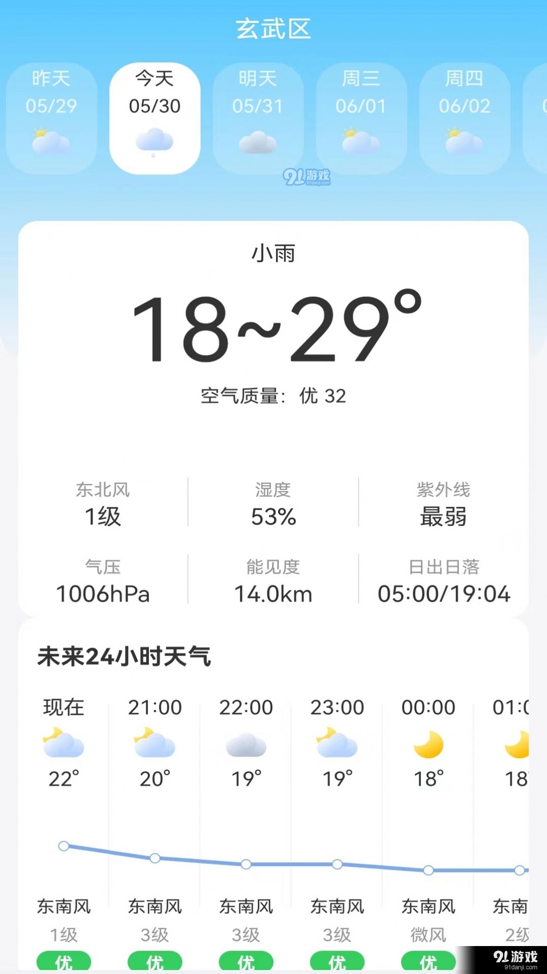 鸿运天气预报正式版v1.1.11截图3