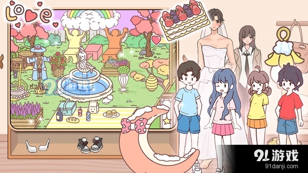 落樱萌宅小屋-口袋小镇公寓v1.4截图3