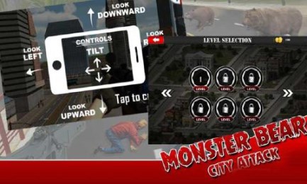 怪物熊:城市射击v1.6截图1