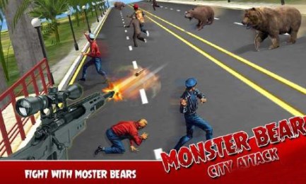 怪物熊:城市射击v1.6截图2