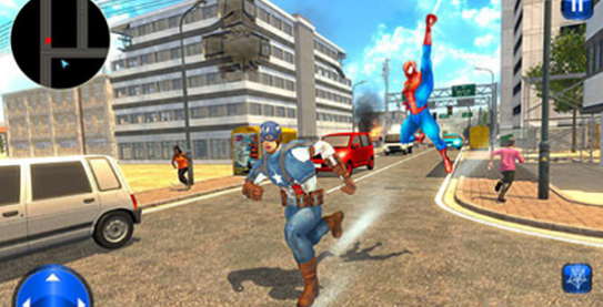 蜘蛛侠对战美国队长v1.8截图1