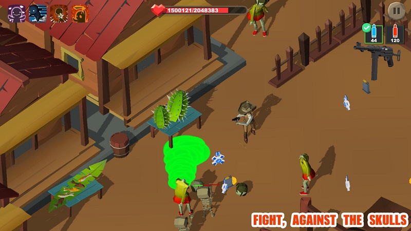 致命牛仔：僵尸骨头杀手v0.11截图4