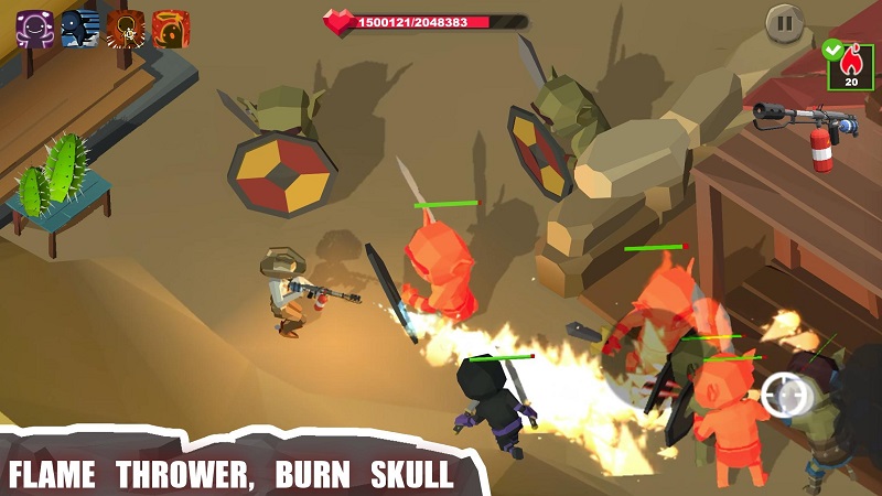 致命牛仔：僵尸骨头杀手v0.11截图5