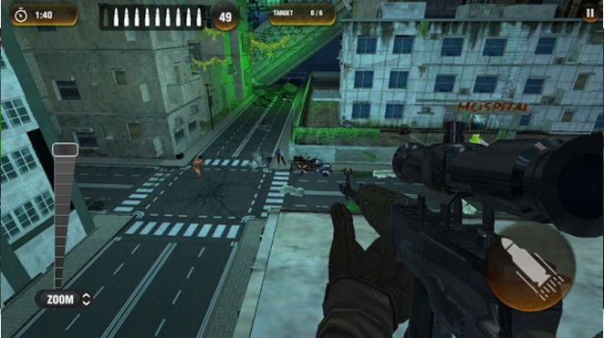 僵尸狙击射击v2.8截图1