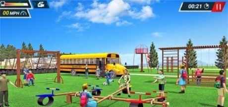 越野高中巴士模拟器v1.7截图1