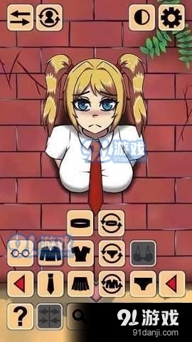 卡在墙上的女孩汉化版v1.4截图1