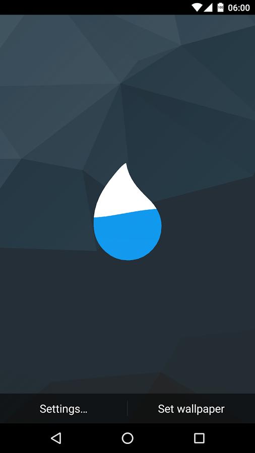 水滴计步动态壁纸v1.6截图1